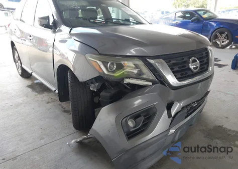 2017 Nissan Pathfinder Sv из США, поврежденный, VIN 5N1DR2MN2HC627183